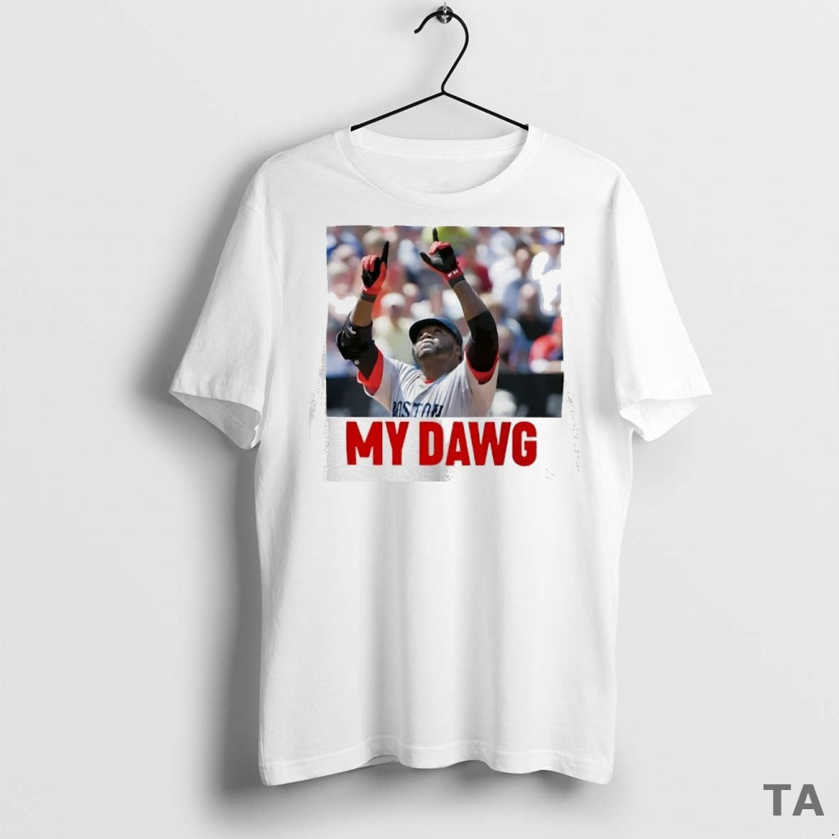 Top My Dawg Vladimir Guerrero Jr David Ortiz Moment Toronto Blue Jays 2025 Shirt Hoodie Sweatshirt | PurePodTees.com
