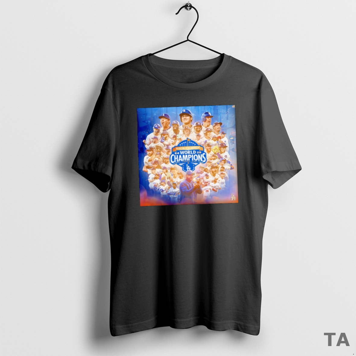Top Premium Los Angeles Dodgers Back To Back World Champions 2024 2025 Team Players Shirt Hoodie Sweatshirt | PurePodTees.com