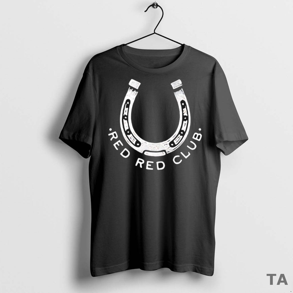 Top Red Rum Club Horseshoe T Shirt Sweater