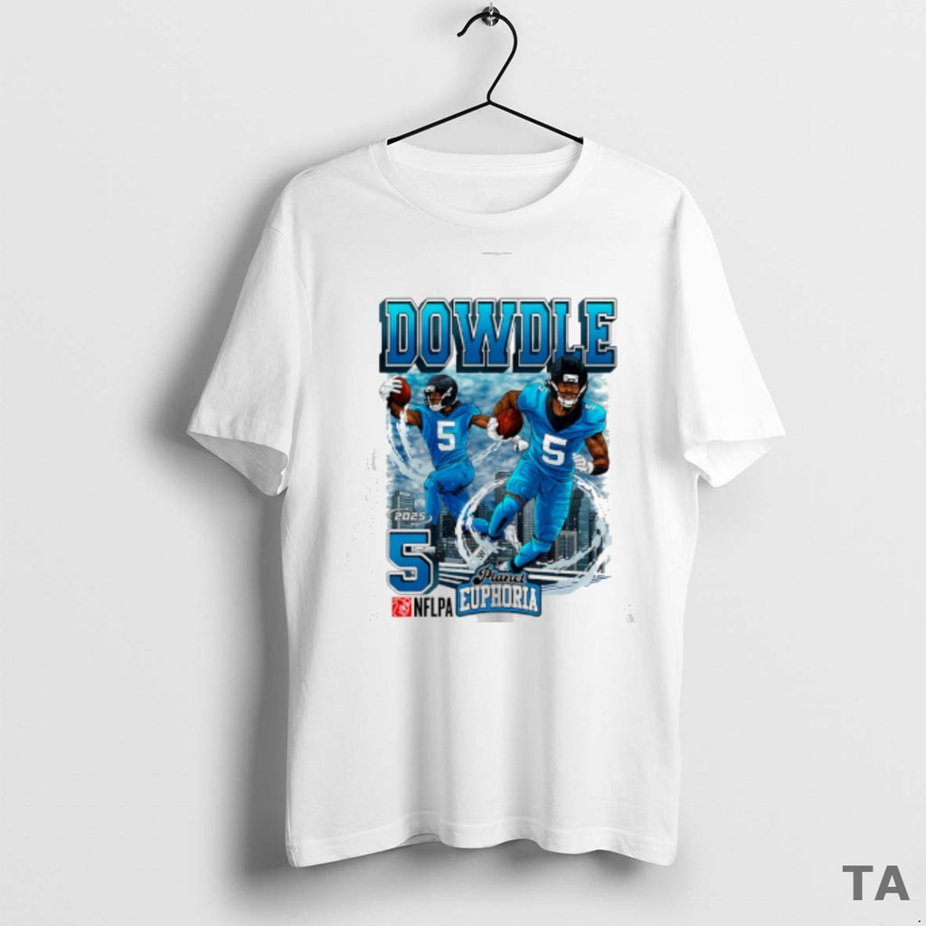 Top Rico Dowdle 5 Carolina Panthers Football Running Back Comic T Shirt Sweater