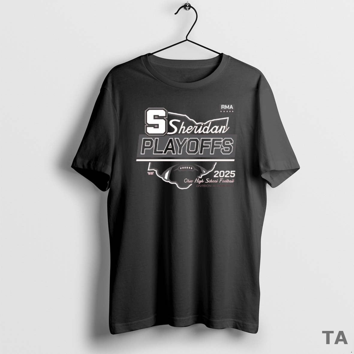 Top Sheridan Football Playoffs 2025 Ohio High School Football Division Iii Region 11 Shirt Hoodie Sweatshirt