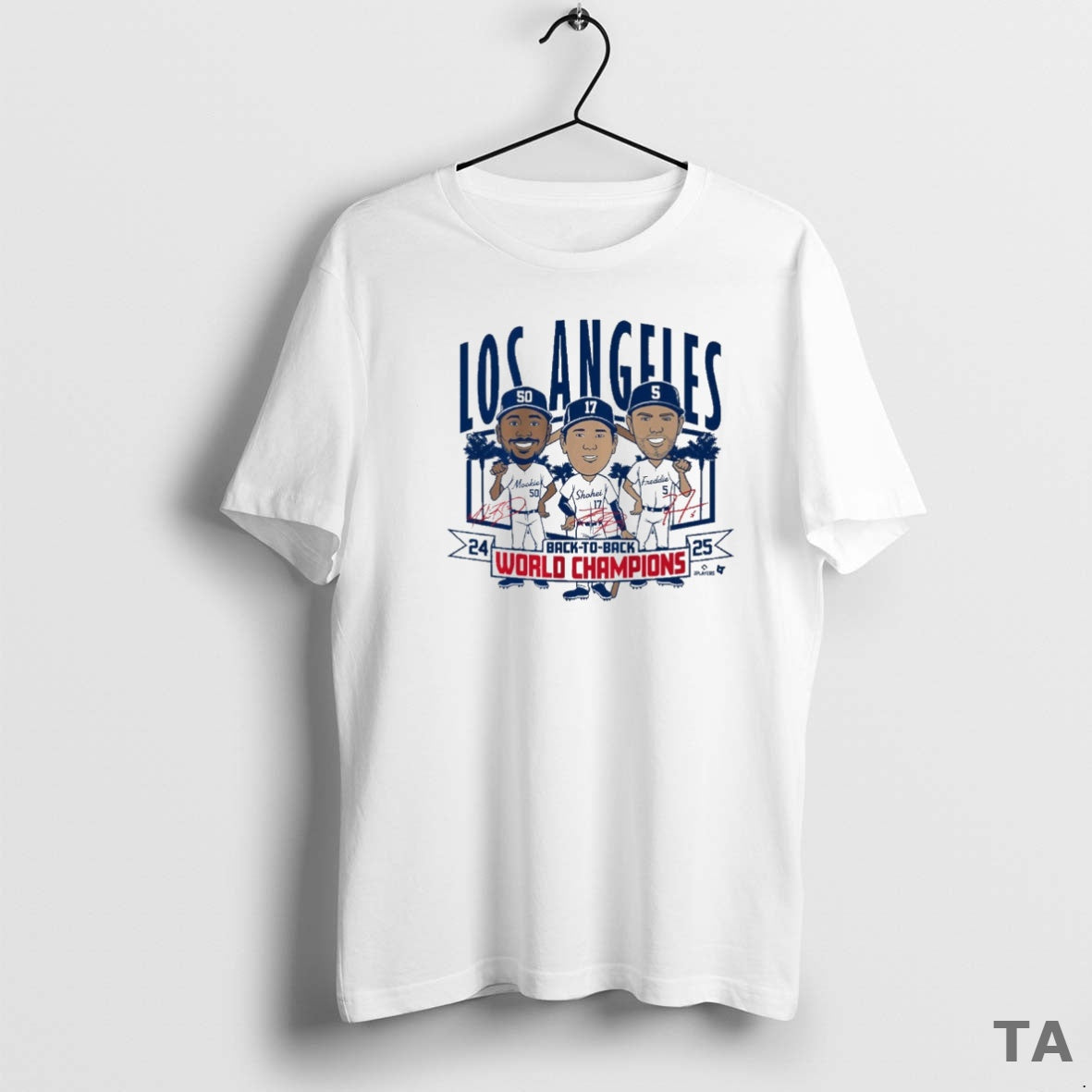 Top Shohei Ohtani Freddie Freeman And Mookie Betts Los Angeles Dodgers Mlb 2025 Back To Shirt Hoodie Sweatshirt