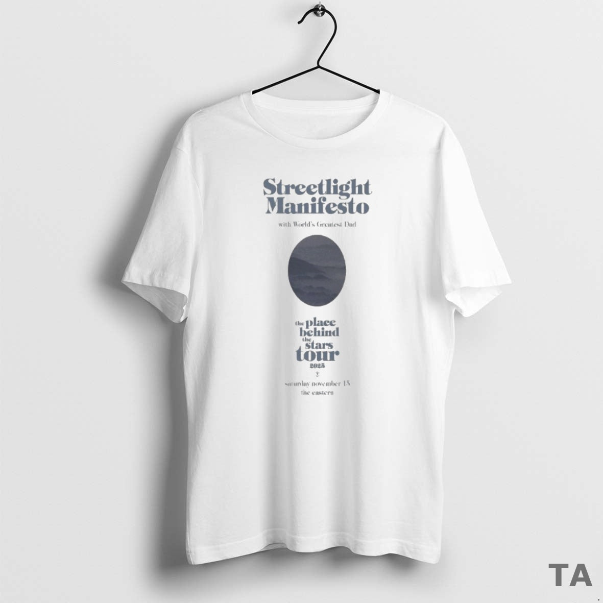 Top Streetlight Manifesto Nov 15 The Eastern The Place Behind The Stars Tour 2025 Shirt Hoodie Sweatshirt | PurePodTees.com