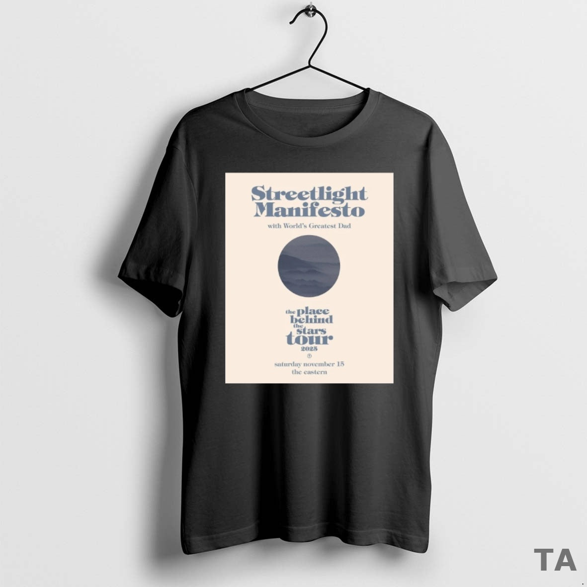 Top Streetlight Manifesto November 15 2025 The Place Behind The Stars Tour The Eastern Shirt Hoodie Sweatshirt