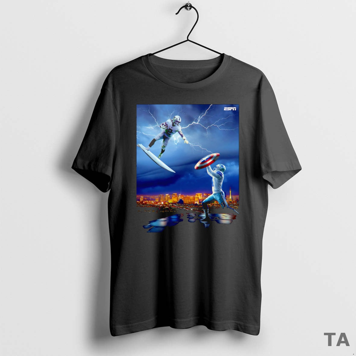 Top The Silver Surfer And The Raiders Take On The Captain Of Americas Team Under Shirt Hoodie Sweatshirt | PurePodTees.com