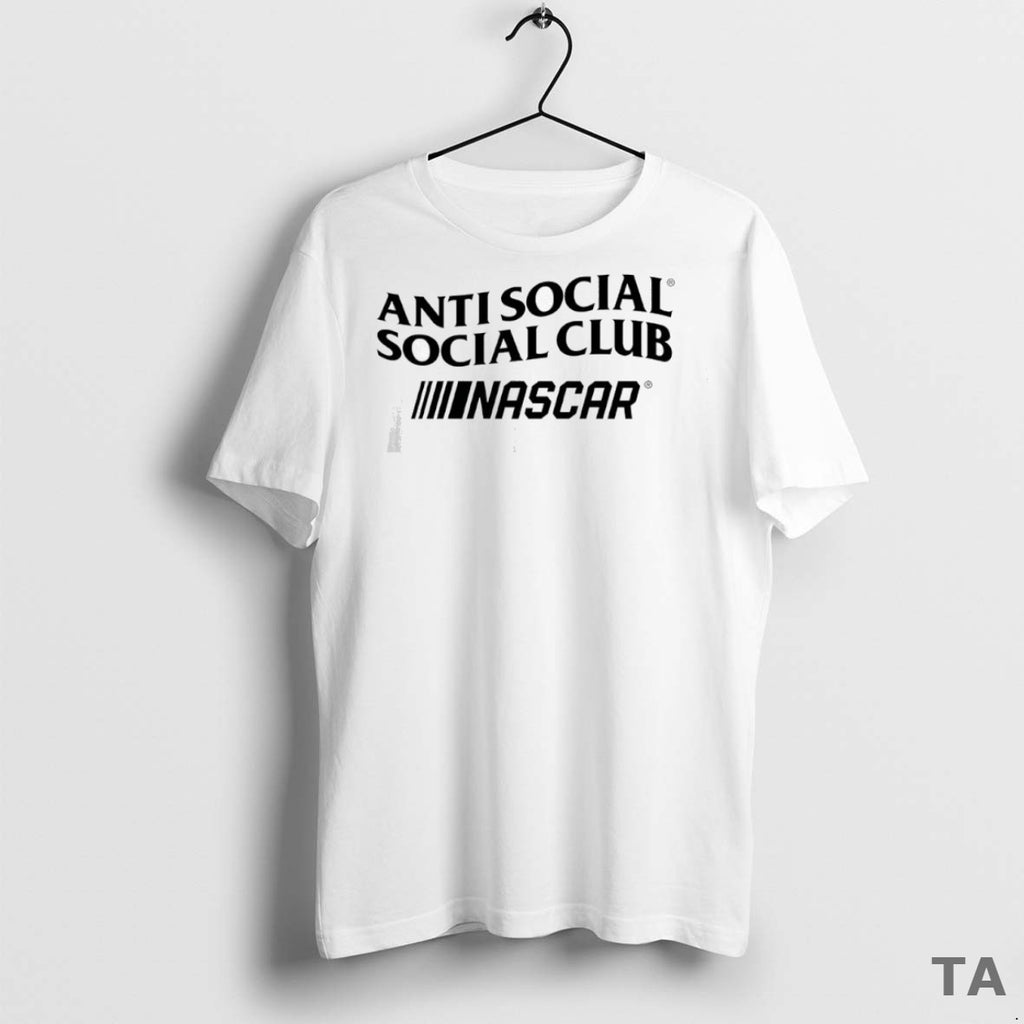Top Too Tough To Tame Anti Social Social Club X Nascar Racing T Shirt Sweater
