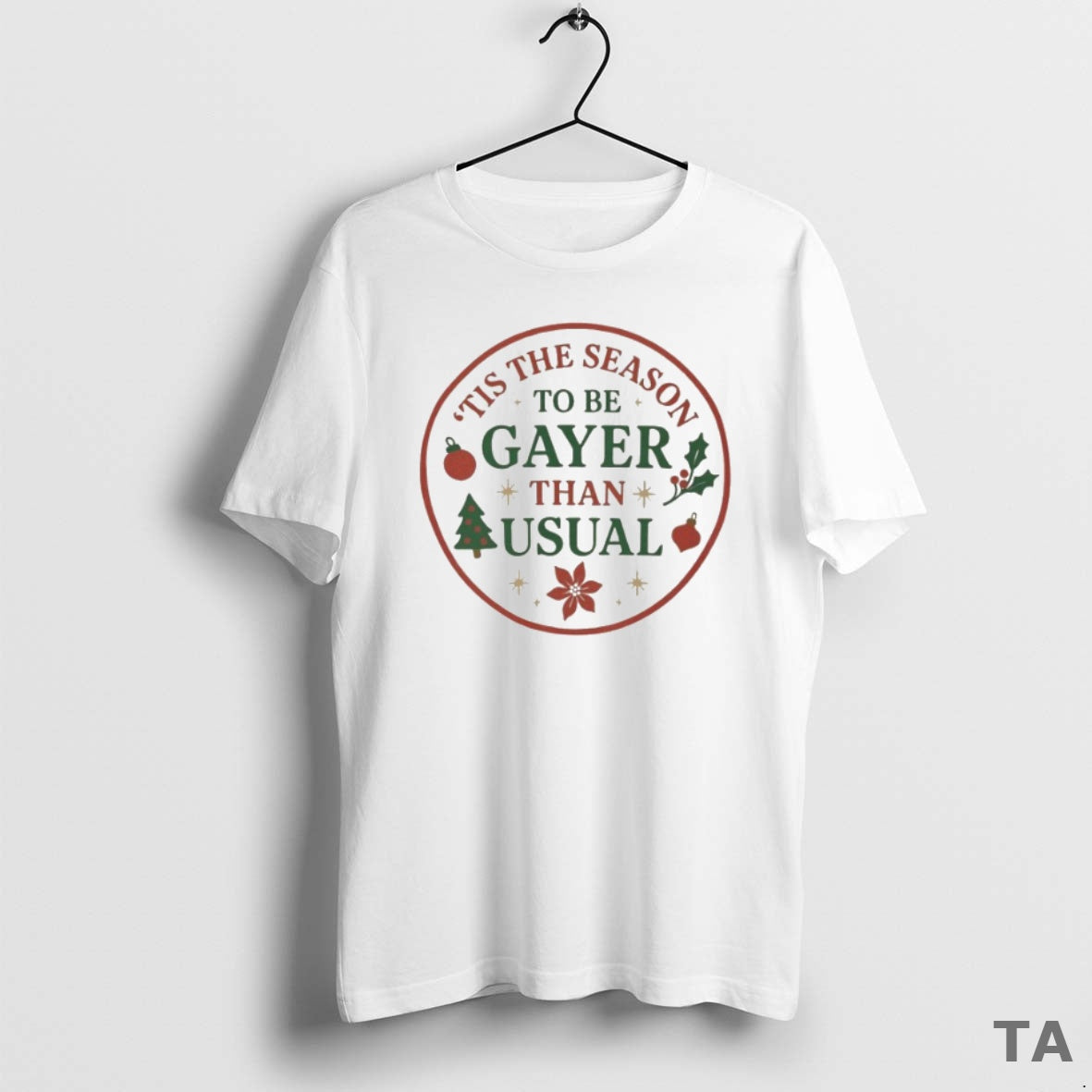 Top Tyler And Todd Tis The Season To Be Gayer Than Usual Christmas Shirt Hoodie Sweatshirt | PurePodTees.com