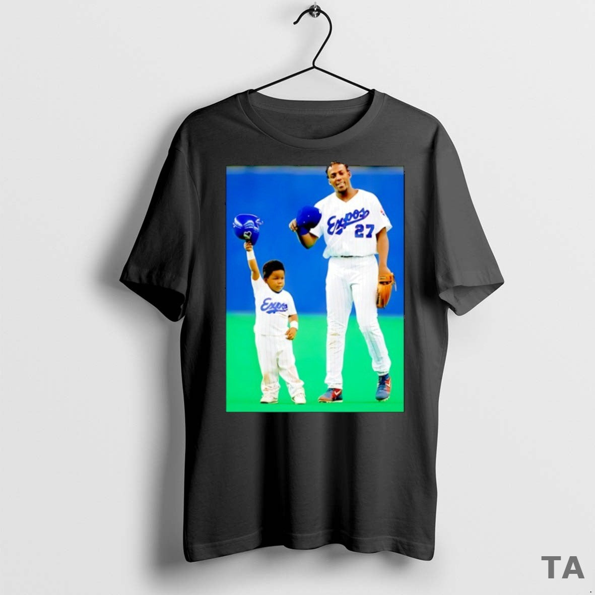 Top Vladimir Guerrero Sr With His Son Vladimir Guerrero Jr Toronto Blue Jays Baseball Shirt Hoodie Sweatshirt