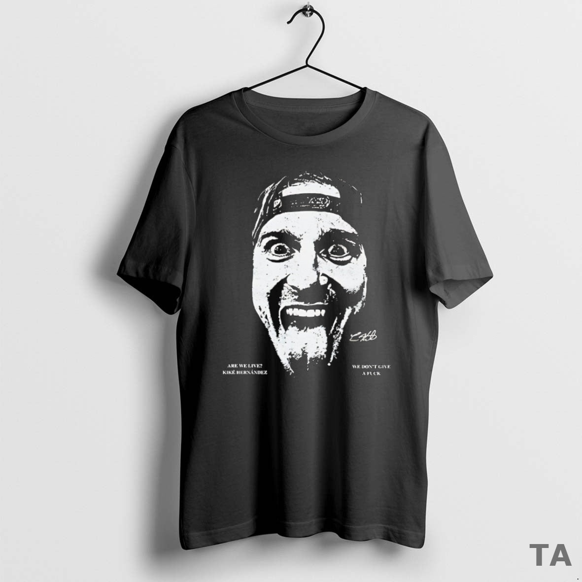 Top We Dont Give A Fuck Are We Live Kike Hernandez Big Head Shirt Hoodie Sweatshirt | PurePodTees.com