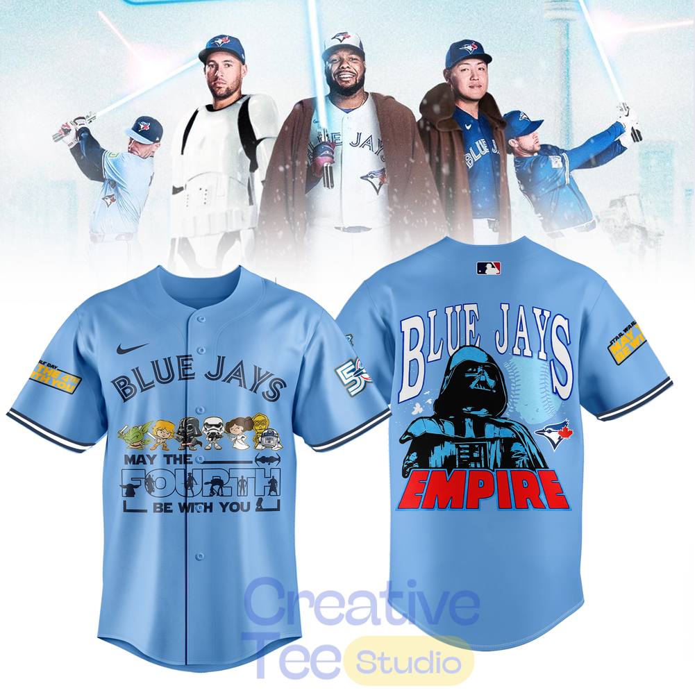 Toronto Blue Jays Empire x Star Wars Special Baseball Jersey