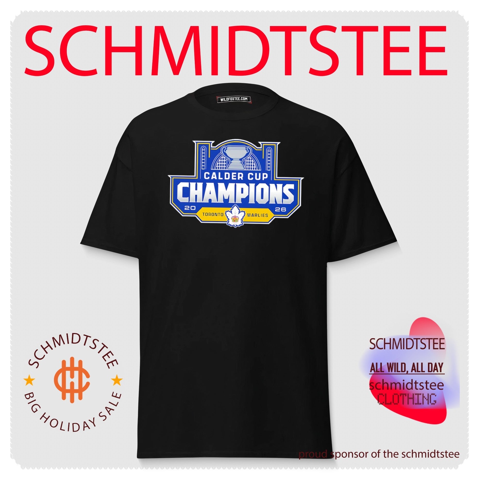 Toronto Marlies 2026 Calder Cup Champions logo shirt