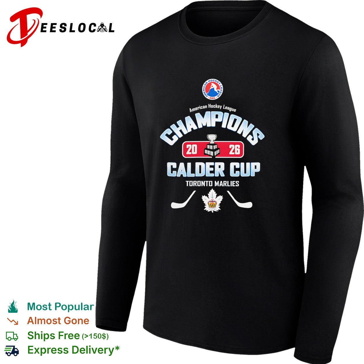 Toronto Marlies American Hockey League 20 26 Champions Calder Cup shirt