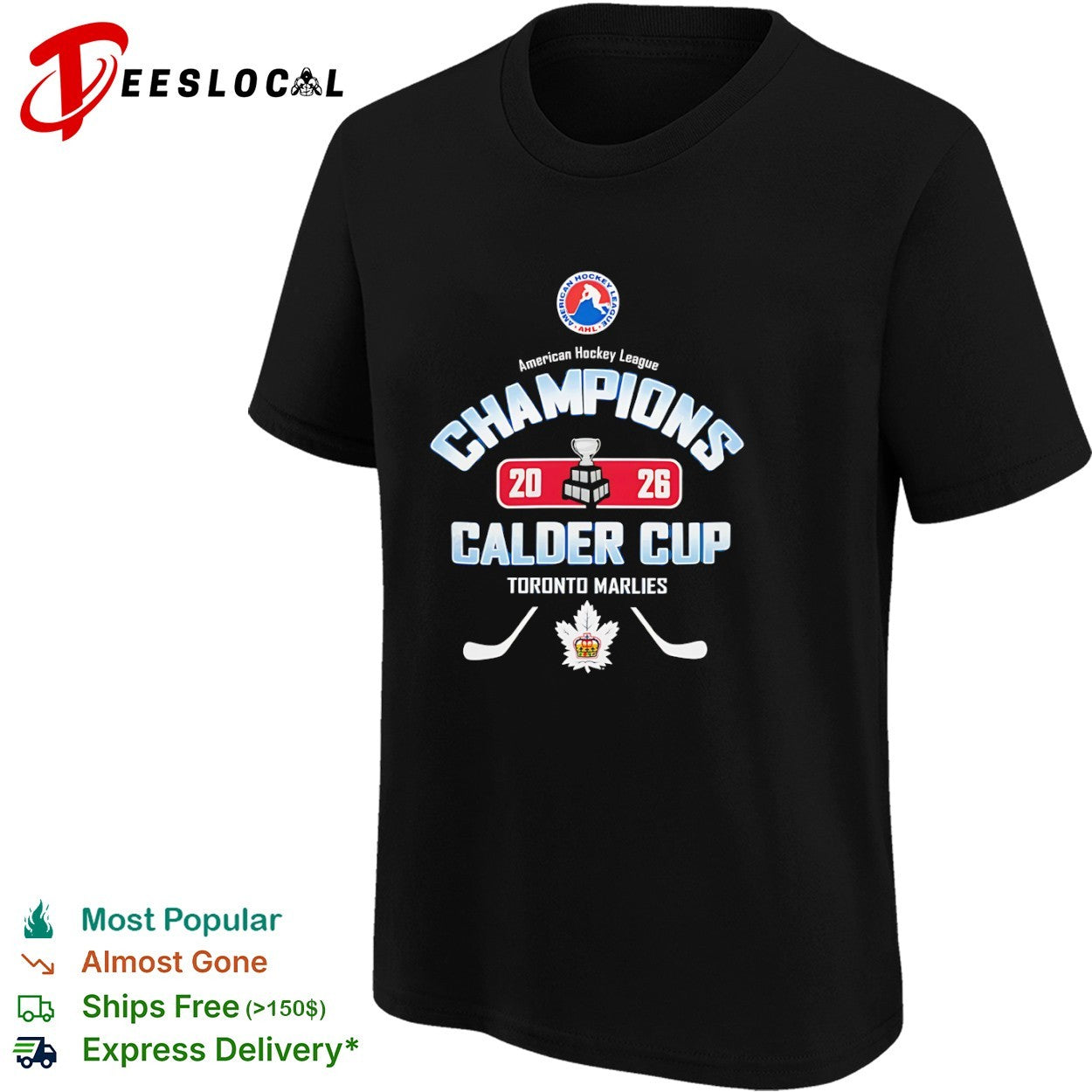 Toronto Marlies American Hockey League 20 26 Champions Calder Cup shirt