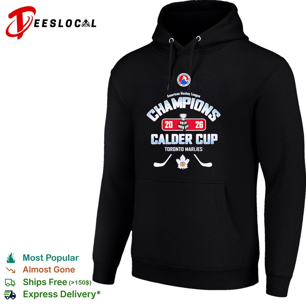 Toronto Marlies American Hockey League 2026 Cup Champions shirt