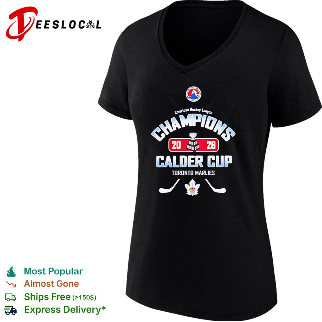 Toronto Marlies American Hockey League 2026 Cup Champions shirt