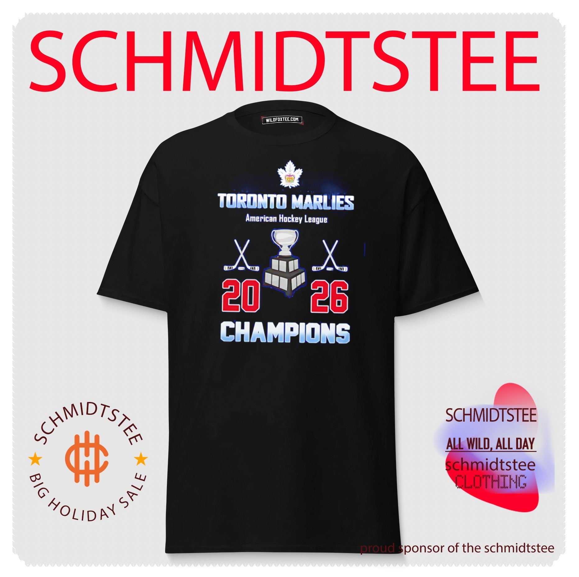 Toronto Marlies Calder Cup Champions 2026 AHL trophy shirt
