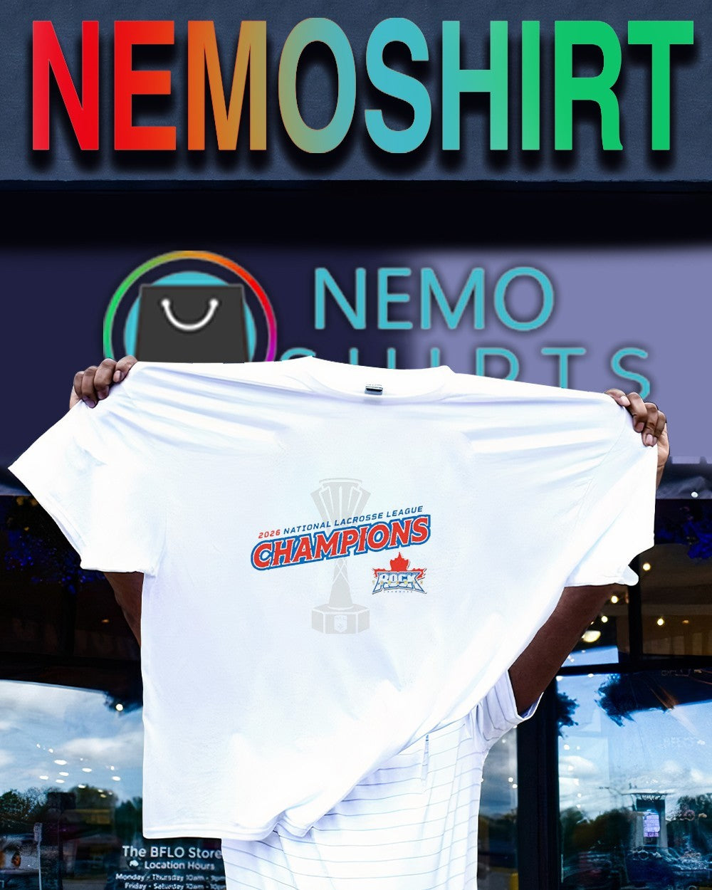 Toronto Rock 2026 national lacrosse league champions shirt