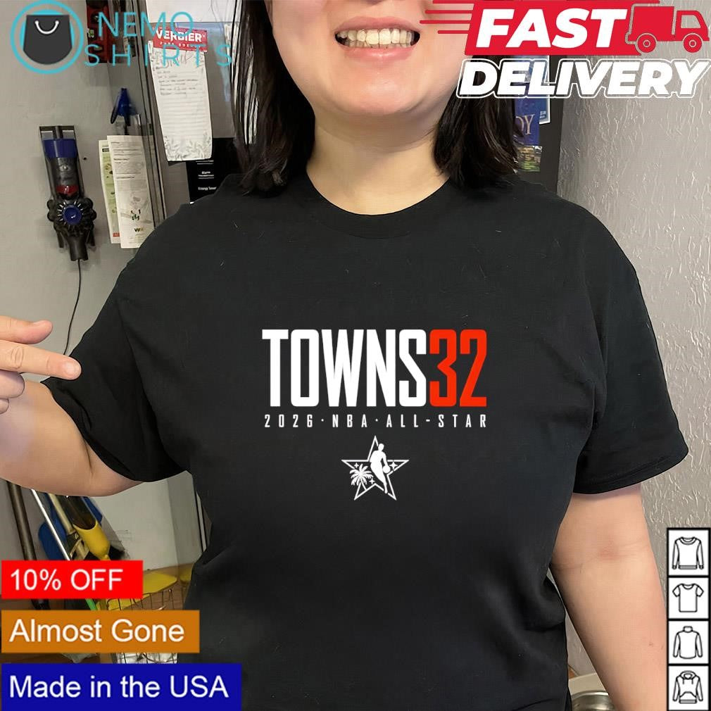 Towns32 New York Knicks 2026 NBA All-Star shirt