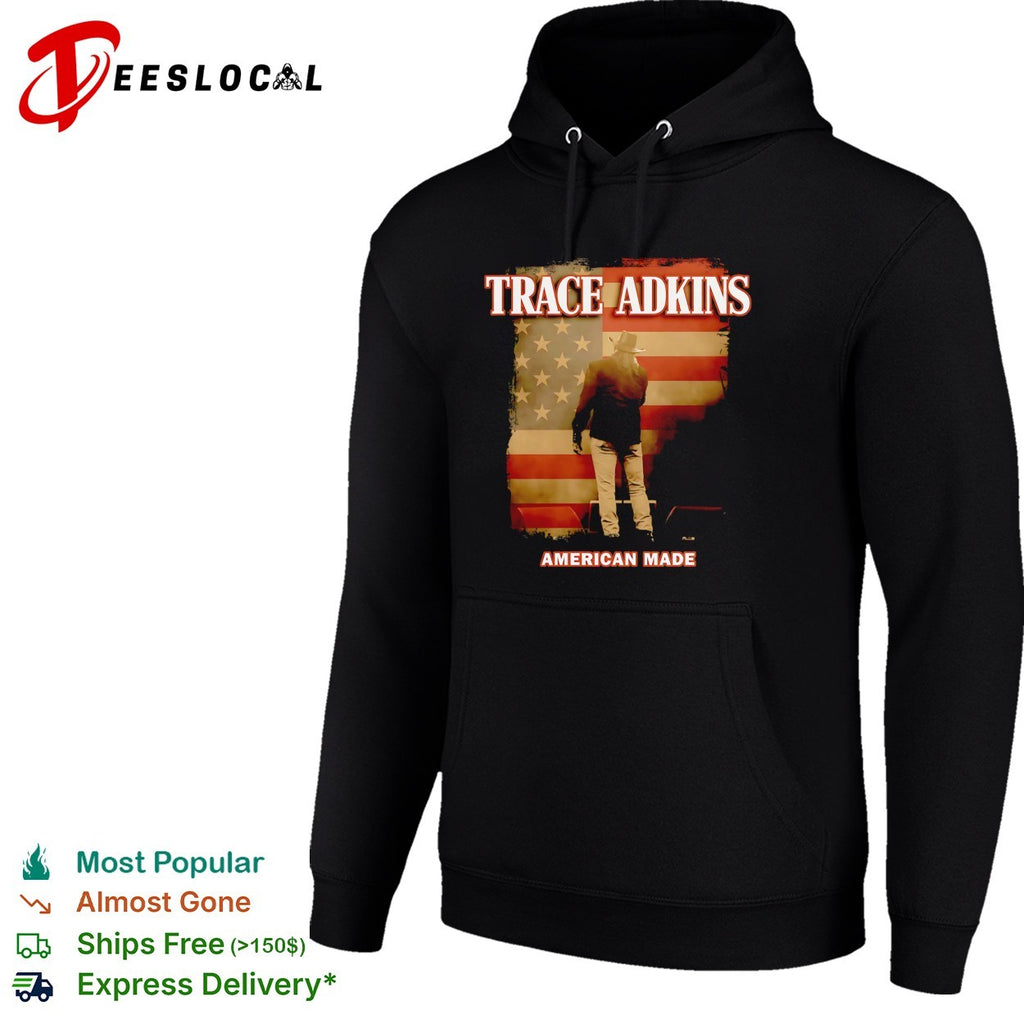 Trace Adkins American made man flag shirt