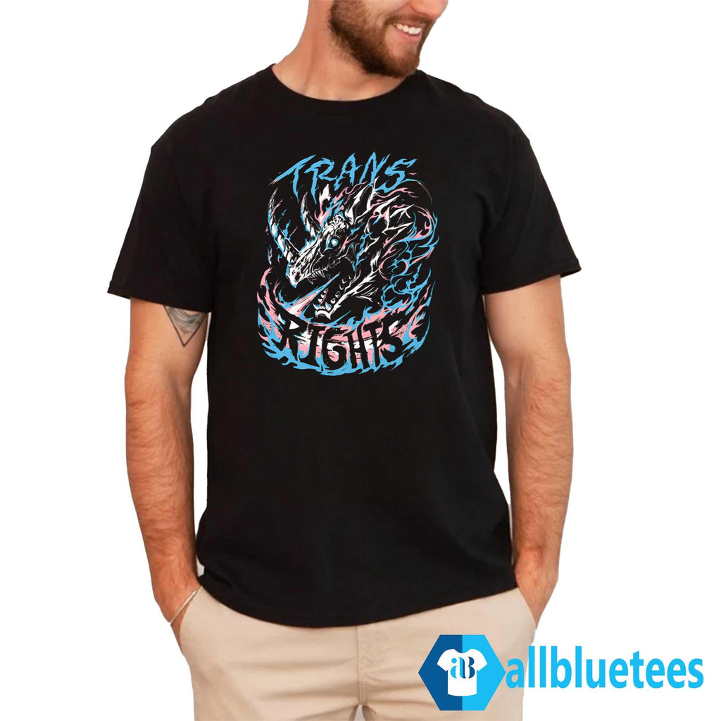 Trans Rights Dragon Shirt