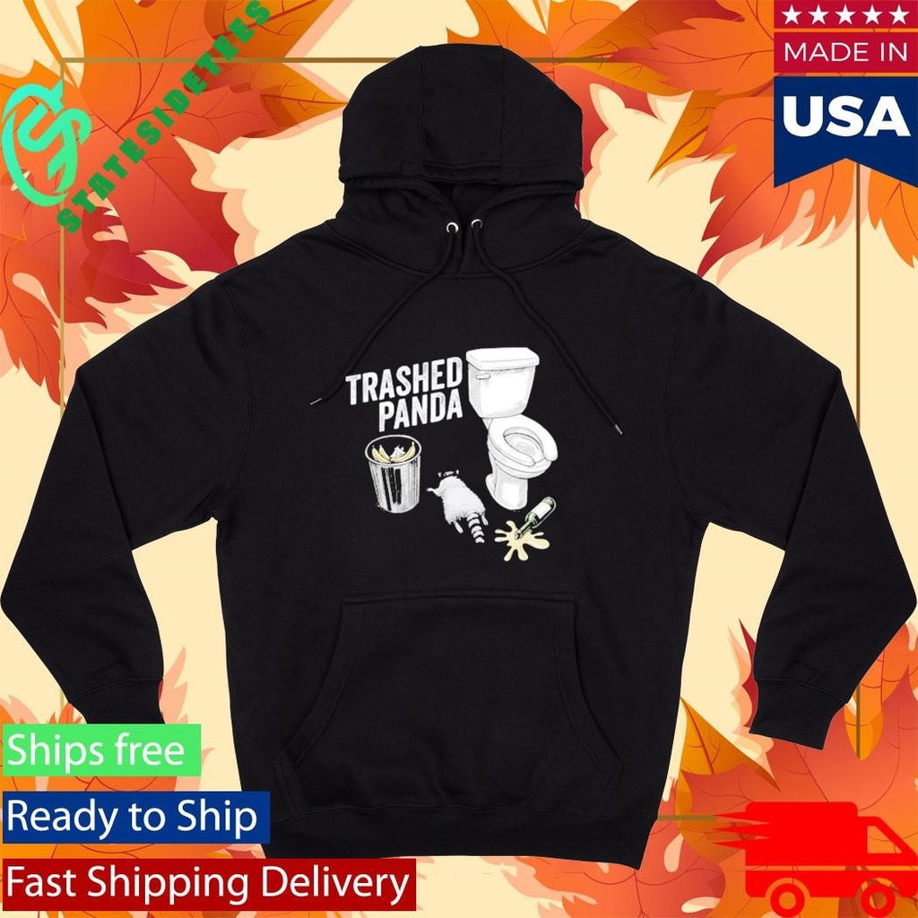 Trashed Panda Funny Drunk Raccoon Shirt