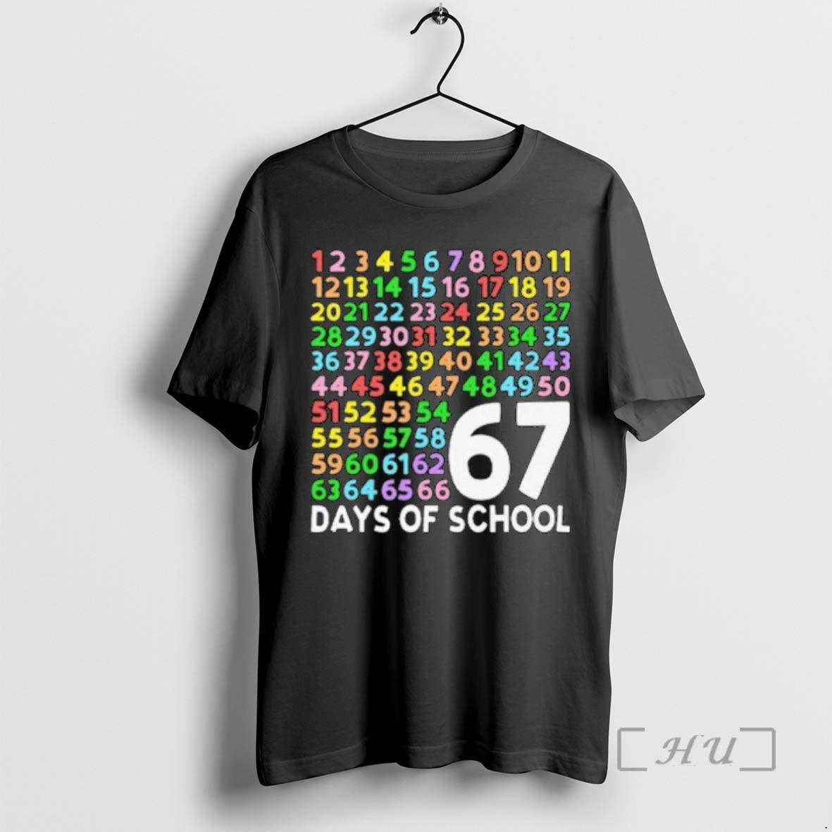 Trending 67 Days Of School Six Seven Meme Shirt Hoodie Sweatshirt | PurePodTees.com