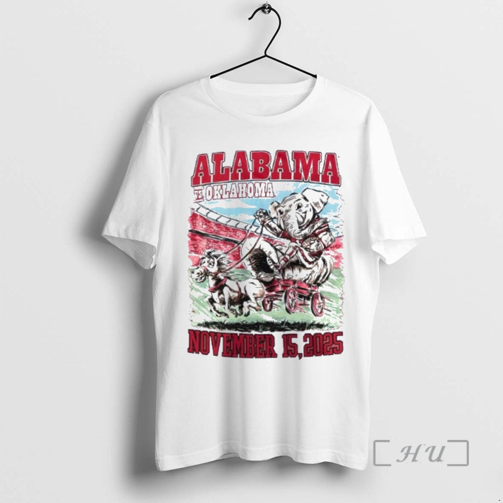 Trending Alabama Vs Oklahoma November 15 2025 Shirt Hoodie Sweatshirt | PurePodTees.com