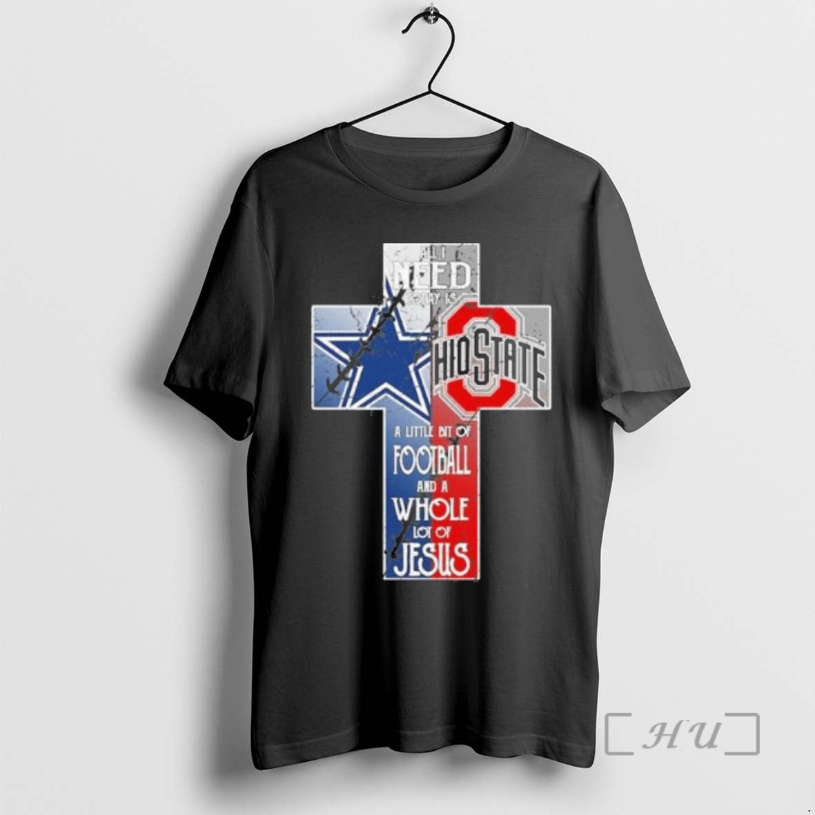Trending All I Need Today Is A Little Bit Of Cowboys And Buckeyes And Shirt Hoodie Sweatshirt | PurePodTees.com