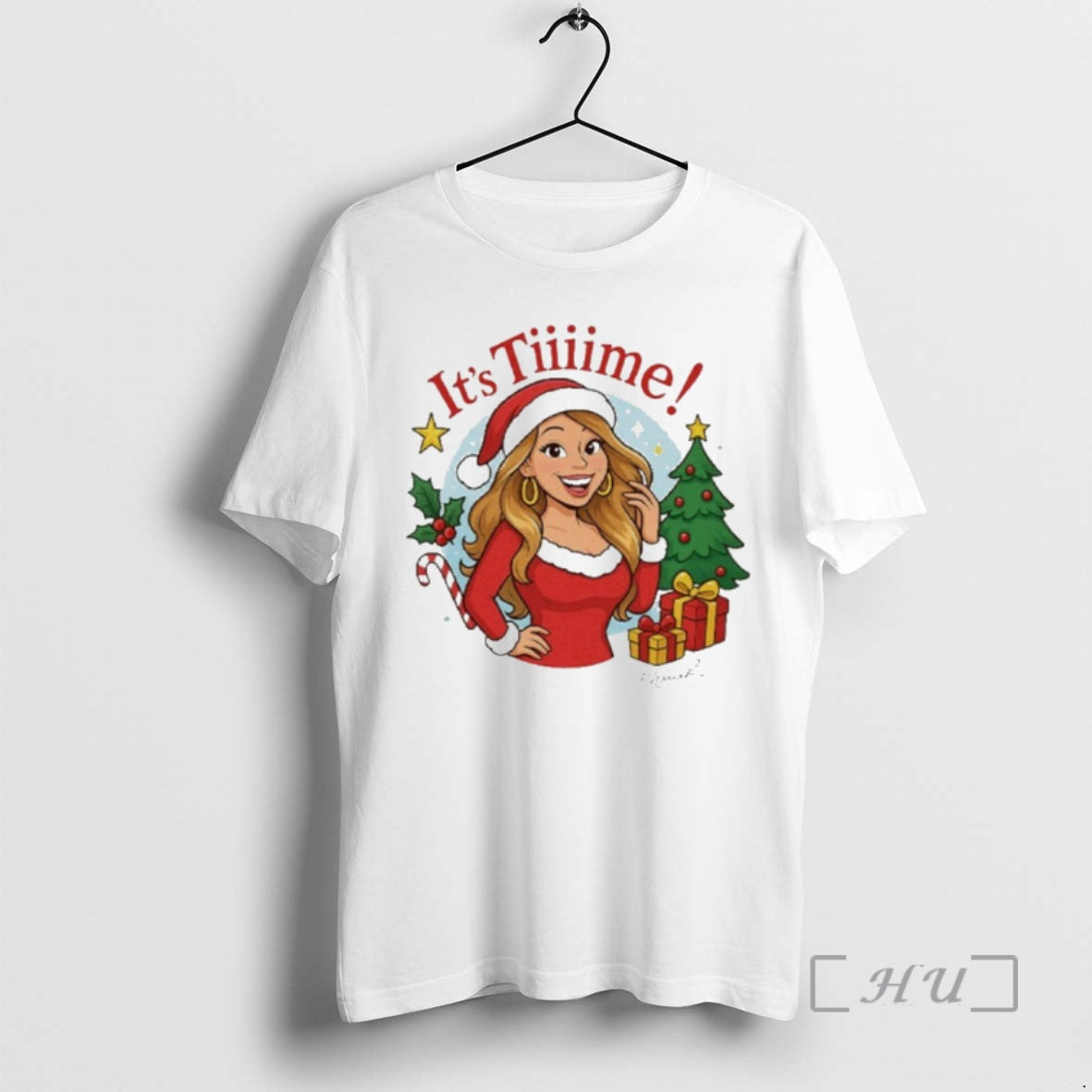 Trending All I Want For Christmas Is Maria Carey Shirt Hoodie Sweatshirt | PurePodTees.com