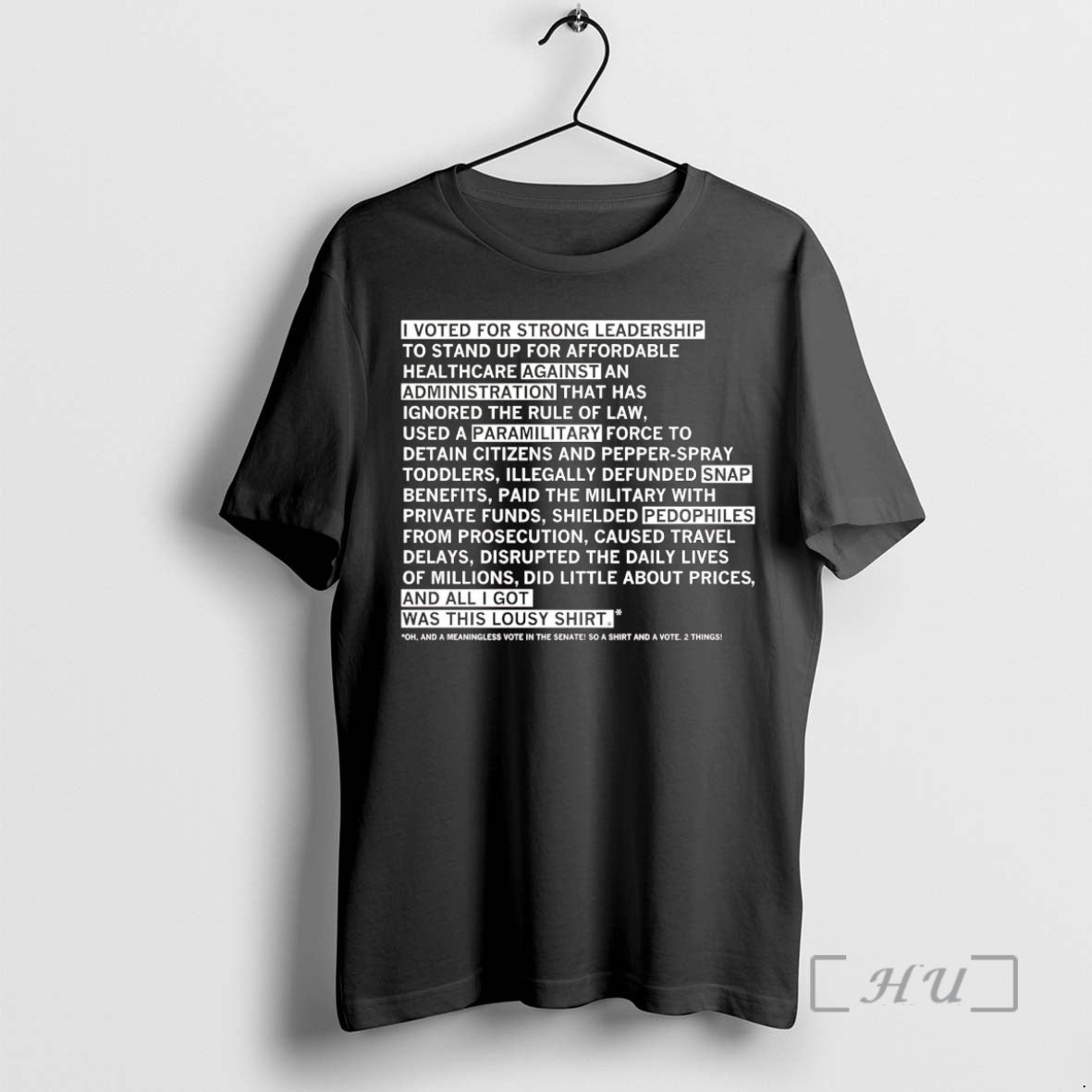 Trending And A Meaningless Vote In The Senate So A And A Vote 2 Things Shirt Hoodie Sweatshirt | PurePodTees.com
