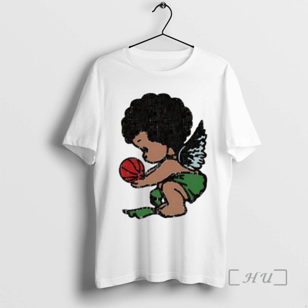 Trending Angel Baketball Shirt Hoodie Sweatshirt | PurePodTees.com