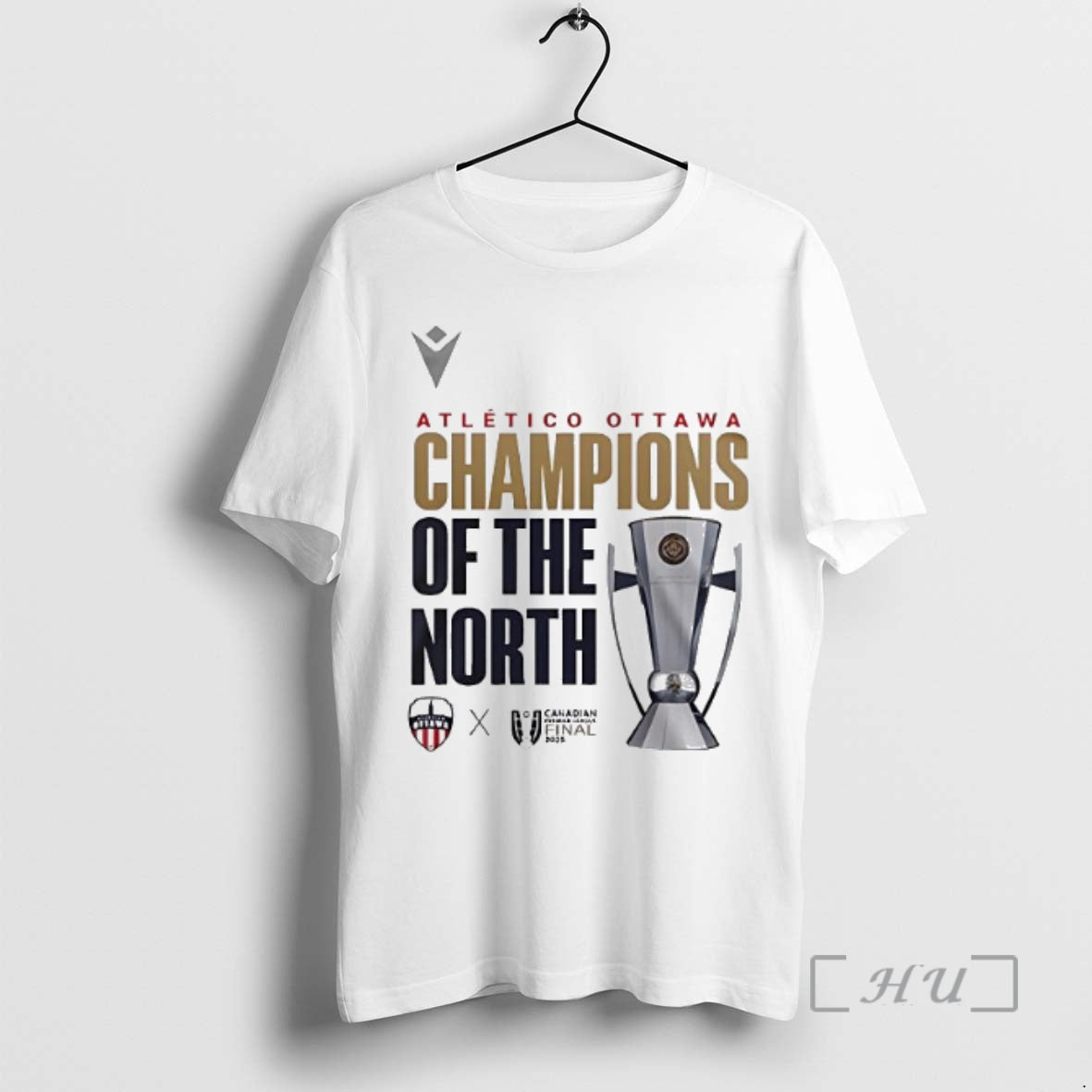 Trending Atletico Ottawa Champions Of The North Shirt Hoodie Sweatshirt | PurePodTees.com