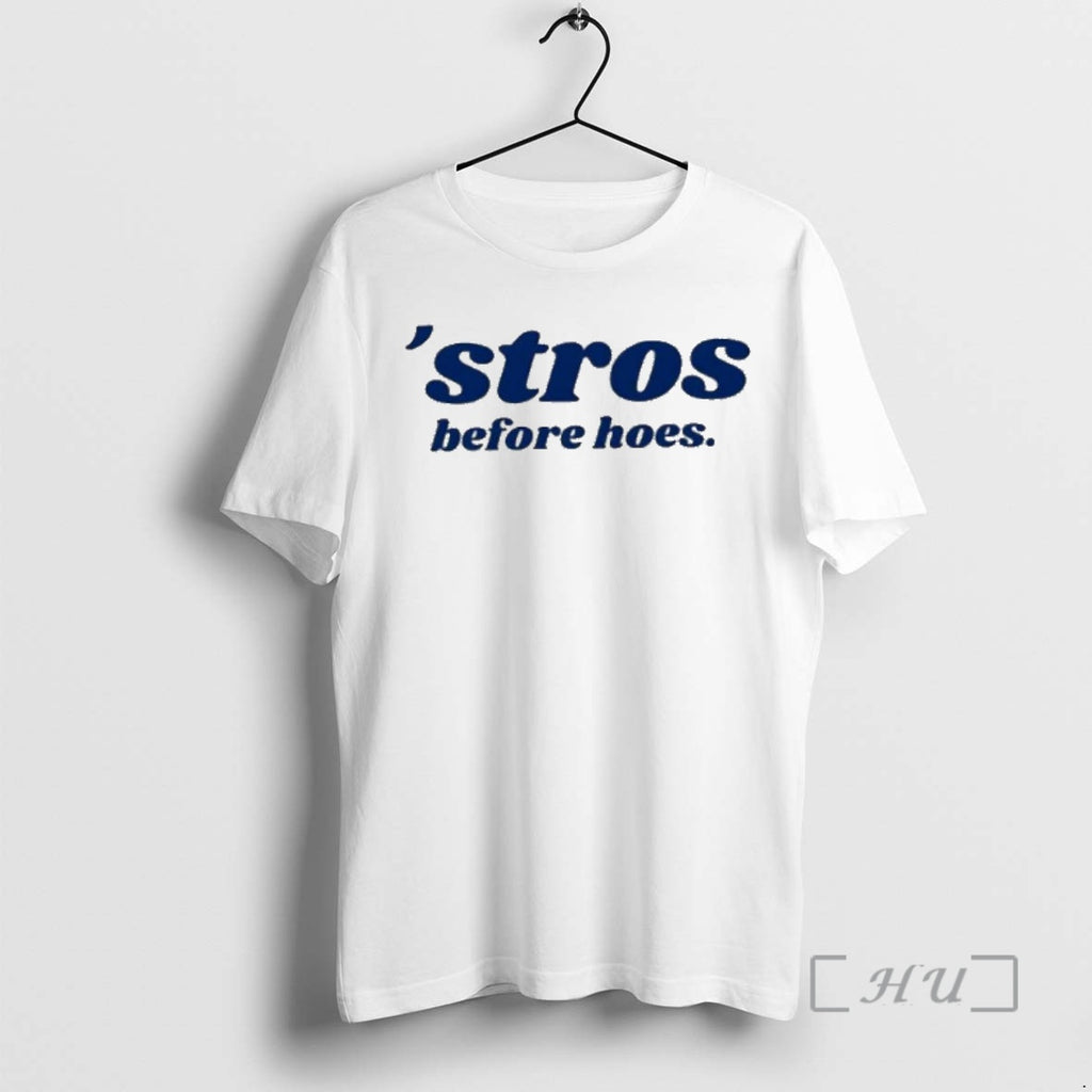 Trending Baseball Stros Before Hoes Houston Shirt Hoodie Sweatshirt | PurePodTees.com