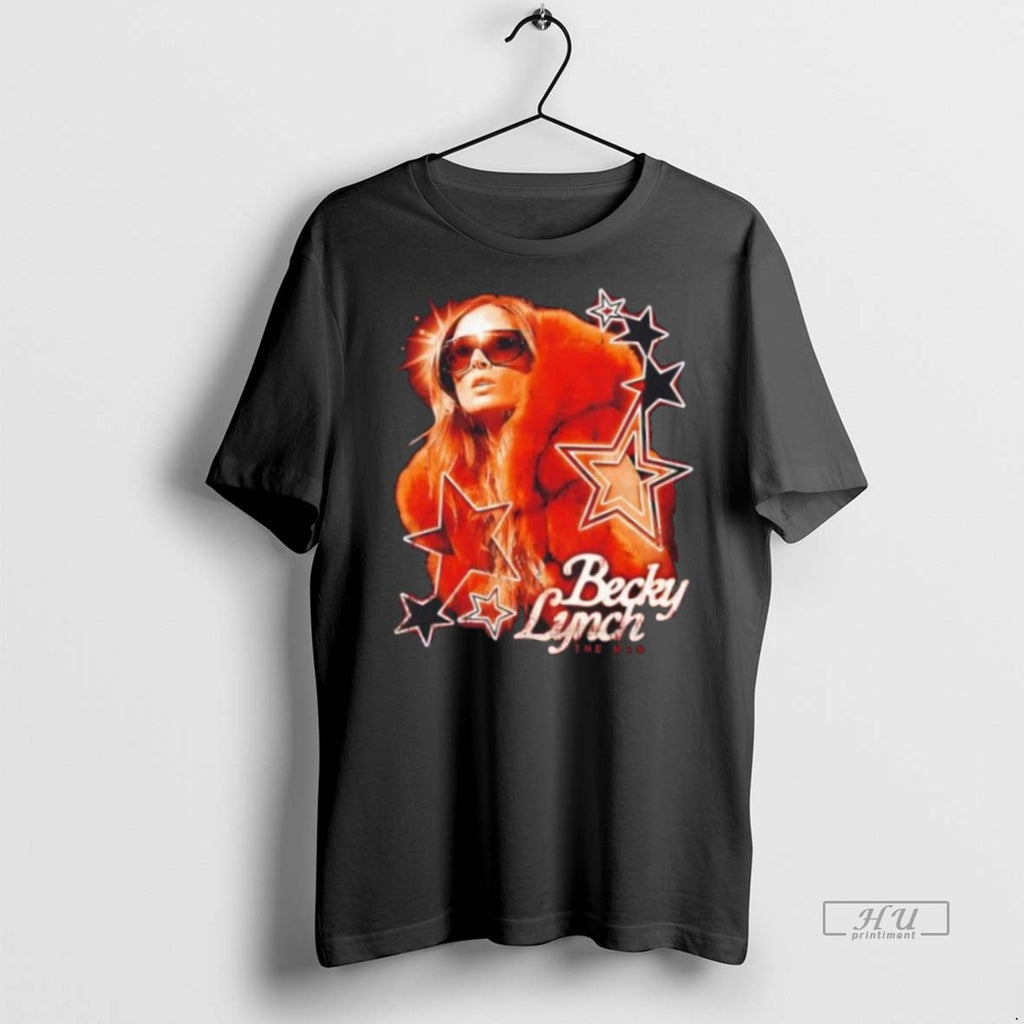 Trending Becky Lynch The Man Vintage Graphic Tee Shirt Sweater