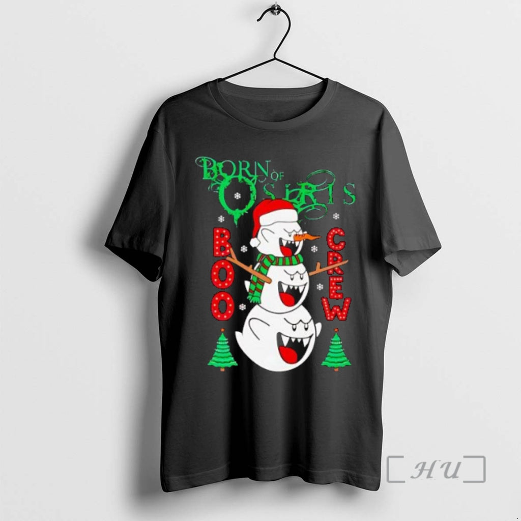 Trending Best Born Of Osiris Moshy The Booman Christmas Shirt Hoodie Sweatshirt | PurePodTees.com