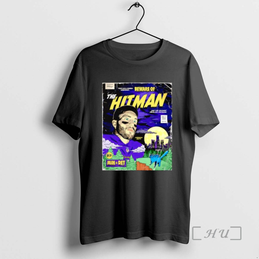 Trending Beware Of The Hitman Minnesota Vikings Halloween Weekend November 2nd 2025 At Ford Field Shirt Hoodie Sweatshirt