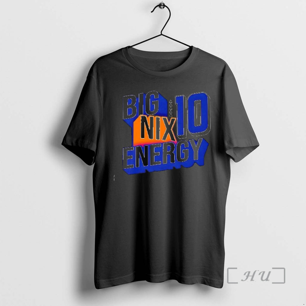 Trending Big Nix Energy 10 Black Shirt Hoodie Sweatshirt | PurePodTees.com