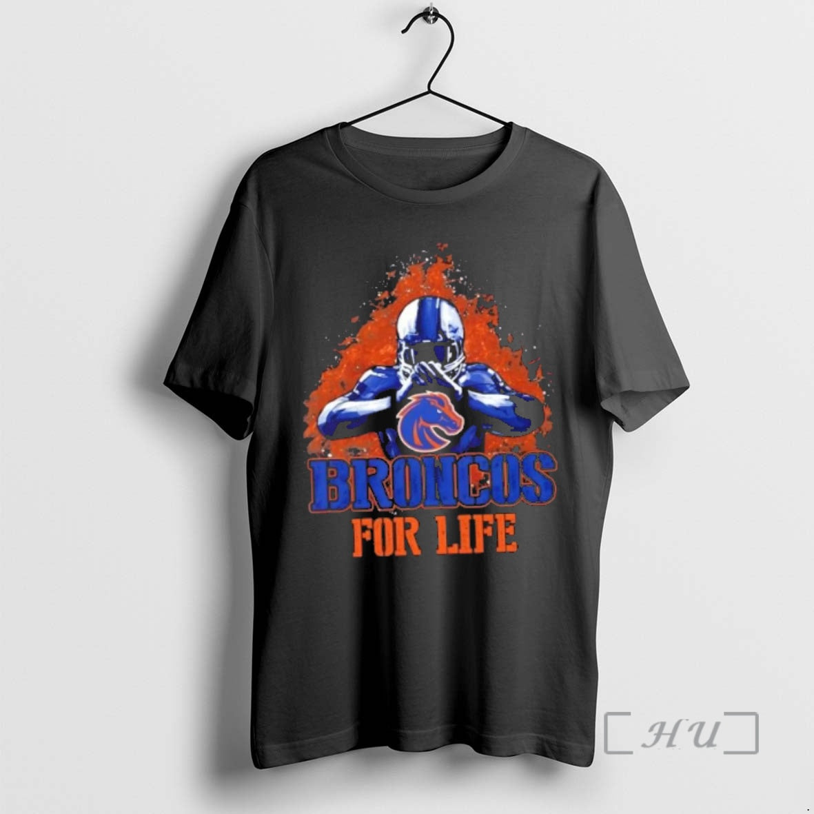 Trending Boise State Broncos Football For Life Shirt Hoodie Sweatshirt | PurePodTees.com