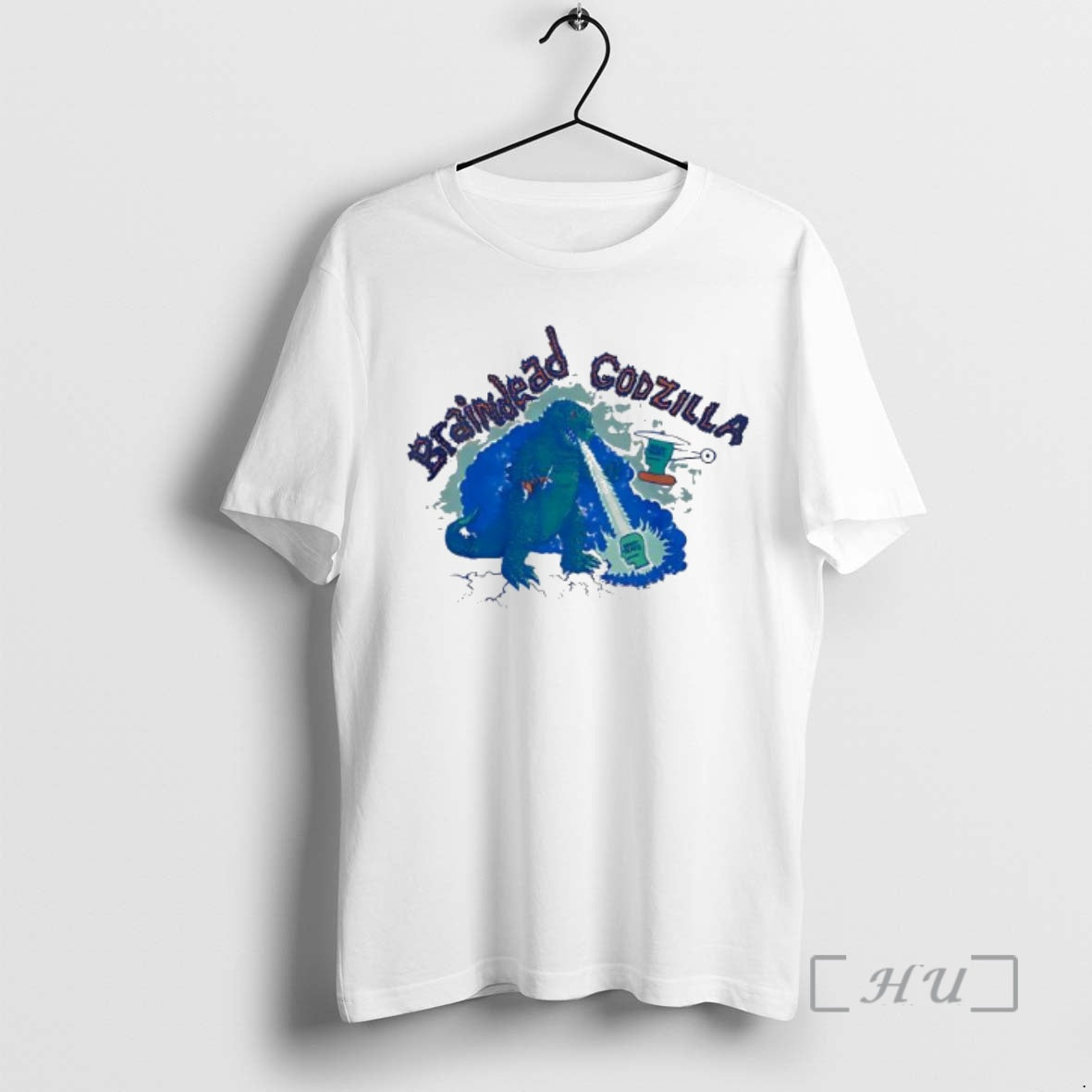 Trending Brain Dead X Godzilla Ringer Shirt Hoodie Sweatshirt | PurePodTees.com