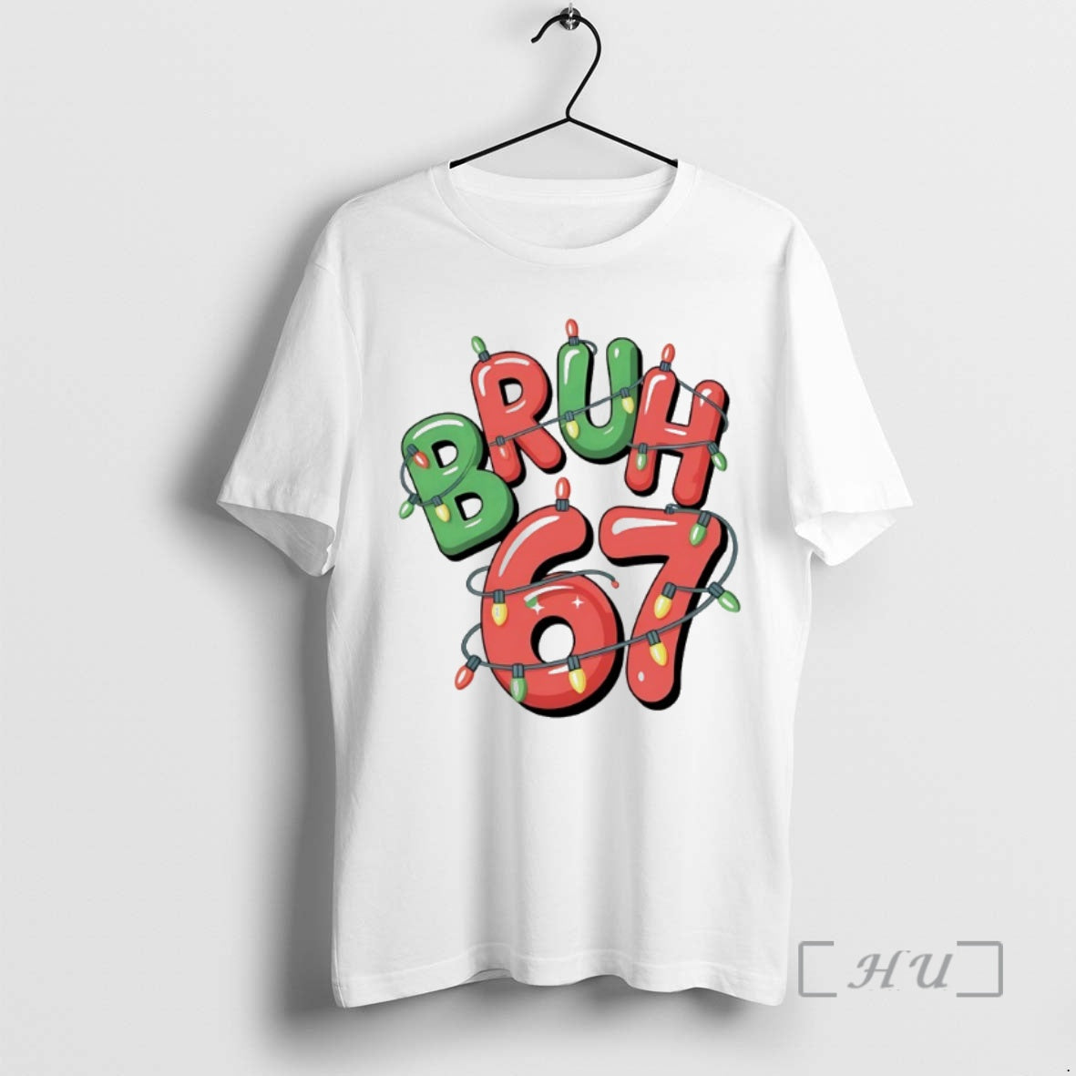 Trending Bruh 67 Christmas X Mas Shirt Hoodie Sweatshirt | PurePodTees.com