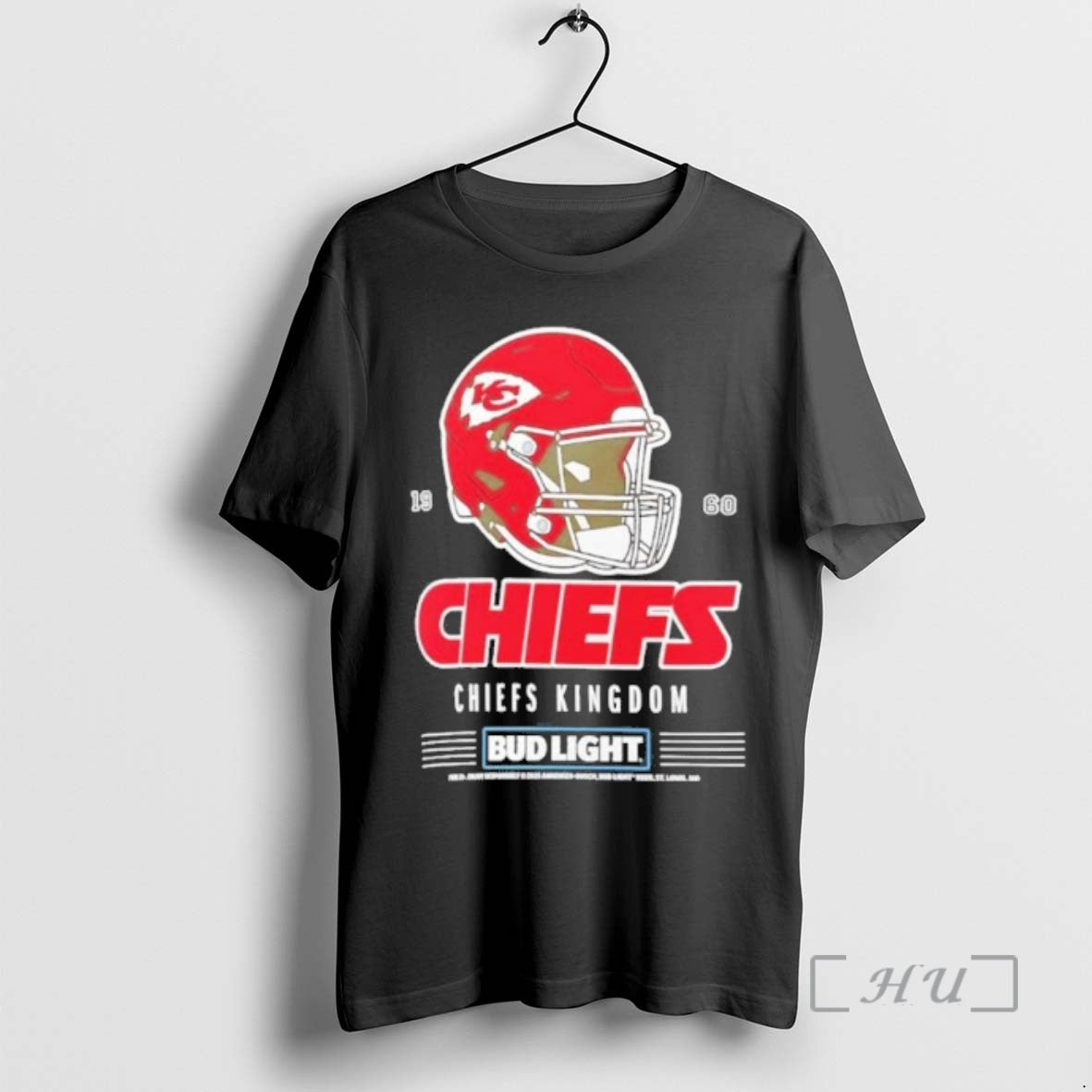 Trending Bud Light X Kansas City Chiefs Chiefs Kingdom Helmet Shirt Hoodie Sweatshirt | PurePodTees.com
