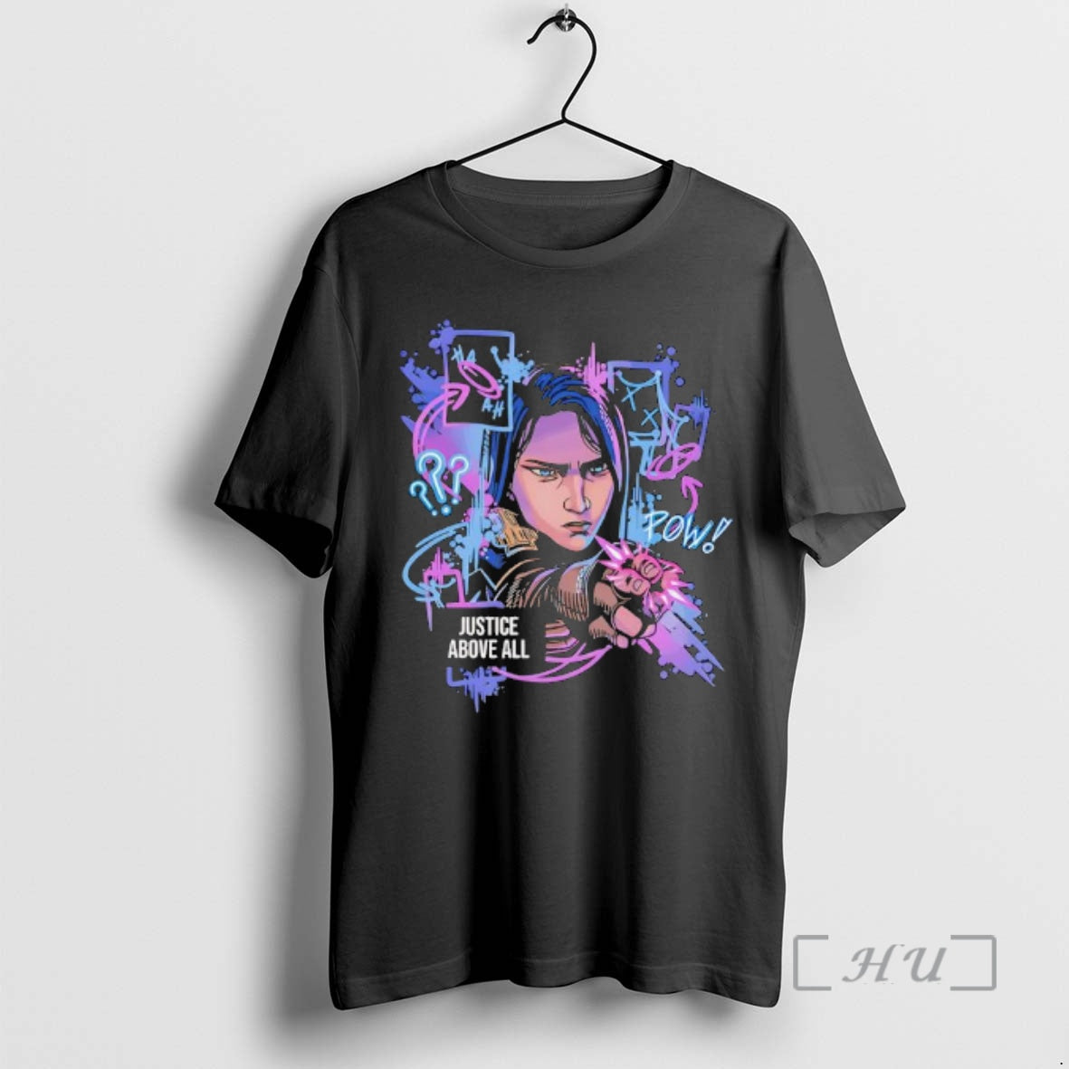 Trending Caitlyn Kiramman Justice Above All Graphic Shirt Hoodie Sweatshirt | PurePodTees.com
