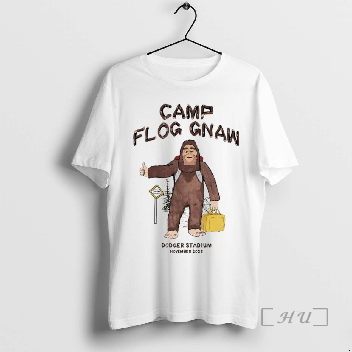 Trending Camp Flog Gnaw Sasquatch Dodger Stadium Shirt Hoodie Sweatshirt | PurePodTees.com