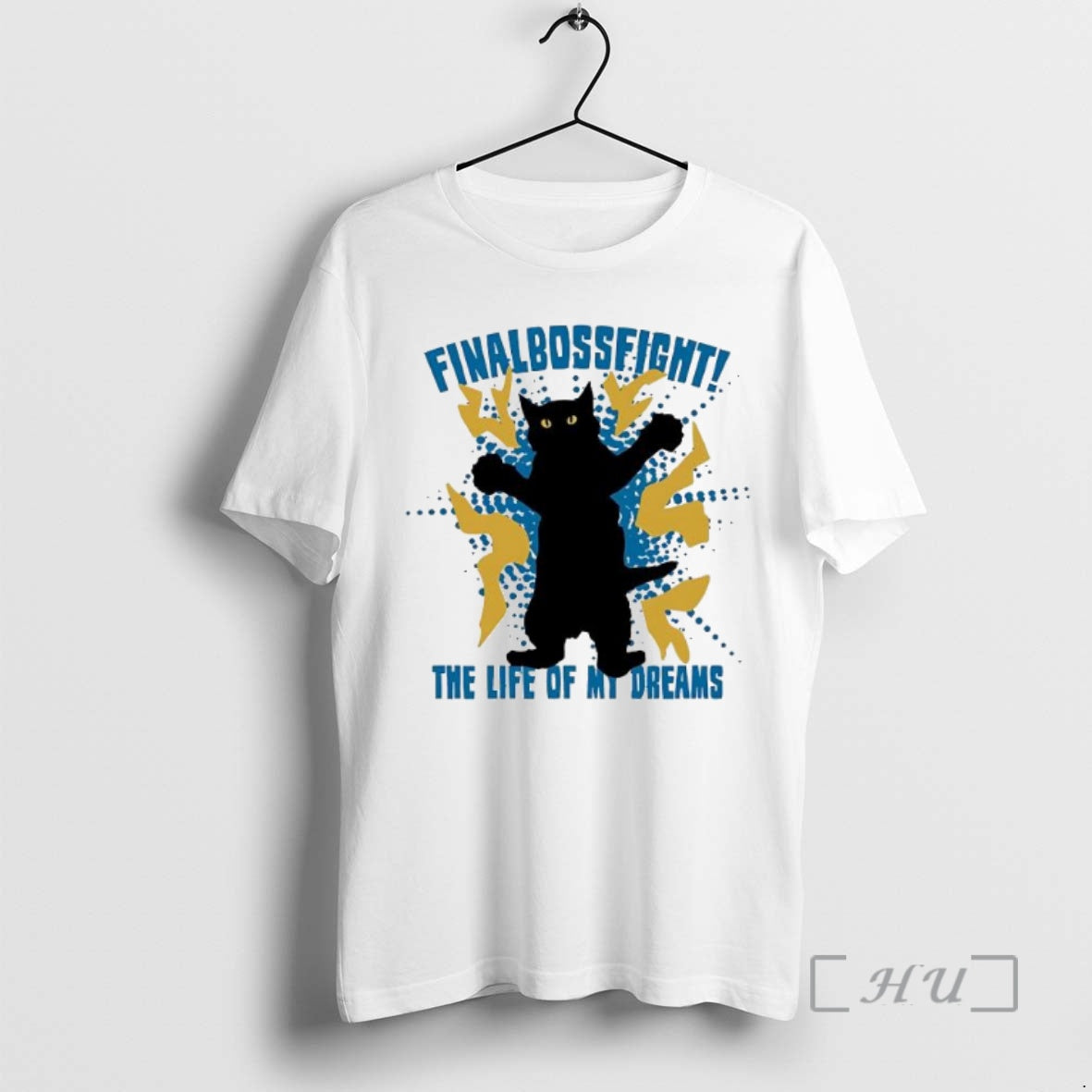 Trending Cat Finalbossfight The Life Of My Dreams Shirt Hoodie Sweatshirt | PurePodTees.com
