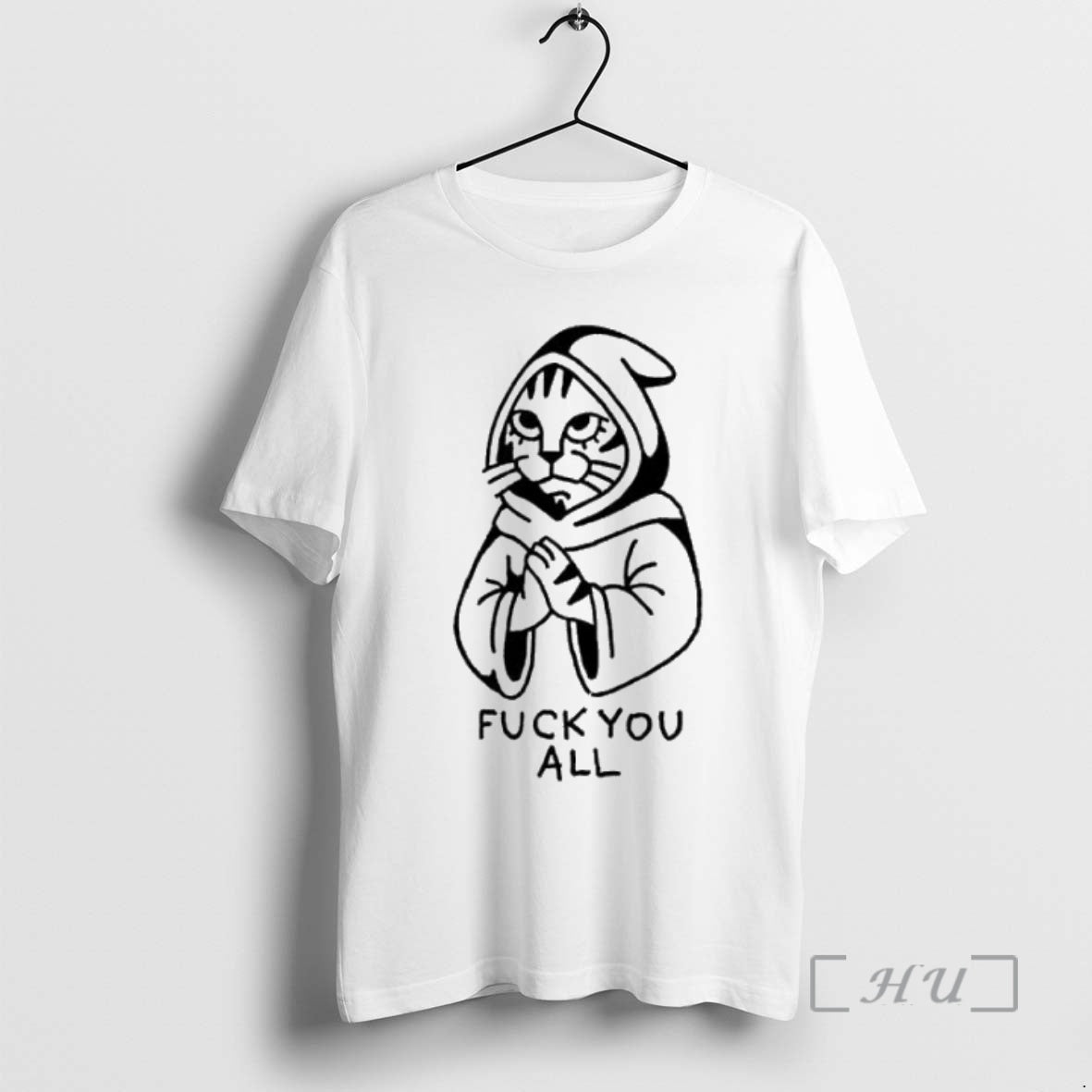 Trending Cat Fuck All Shirt Hoodie Sweatshirt | PurePodTees.com