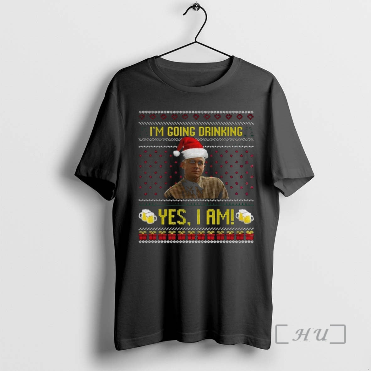 Trending Charlie Hunnam Ed Gein Im Going Drinking Yes I Am Christmas Premium T Shirts Hoodie Sweatshirt | PurePodTees.com