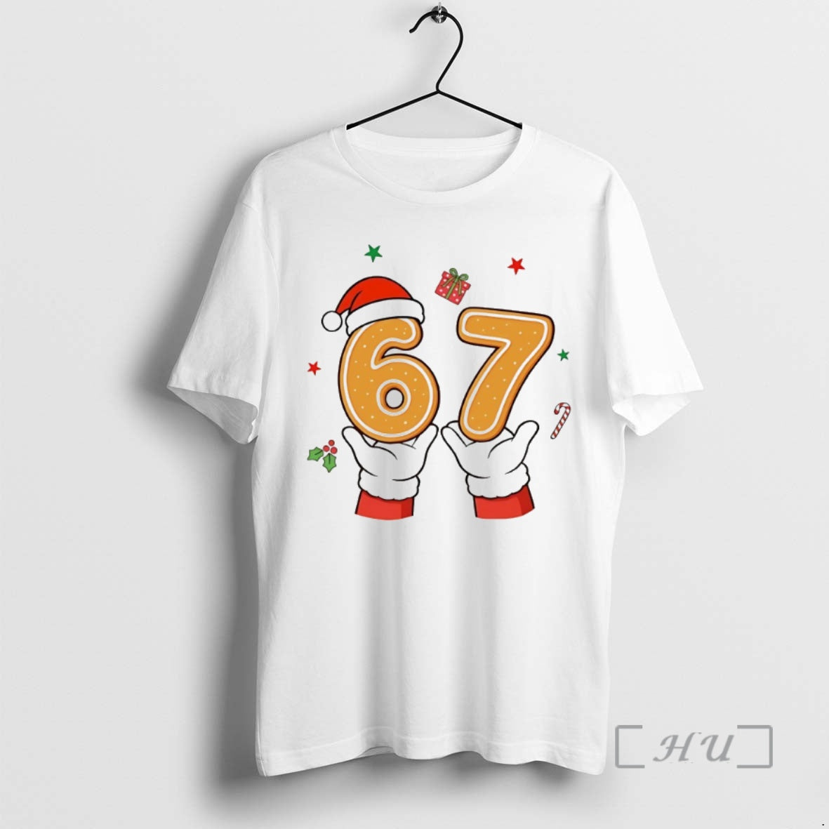 Trending Christmas 67 Six Seven Cookies Santa Shirt Hoodie Sweatshirt | PurePodTees.com