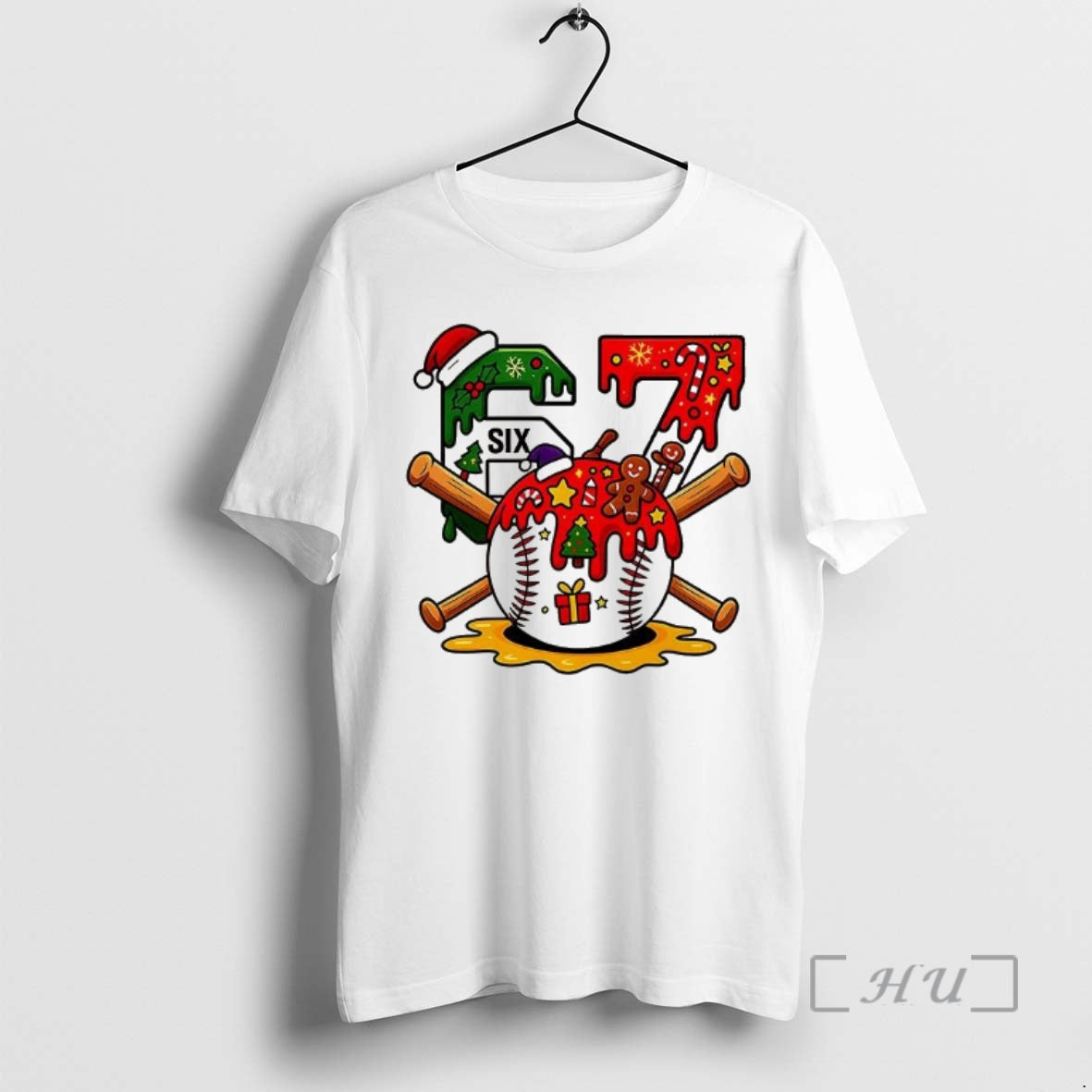 Trending Christmas Baseball 67 Shirt Hoodie Sweatshirt | PurePodTees.com