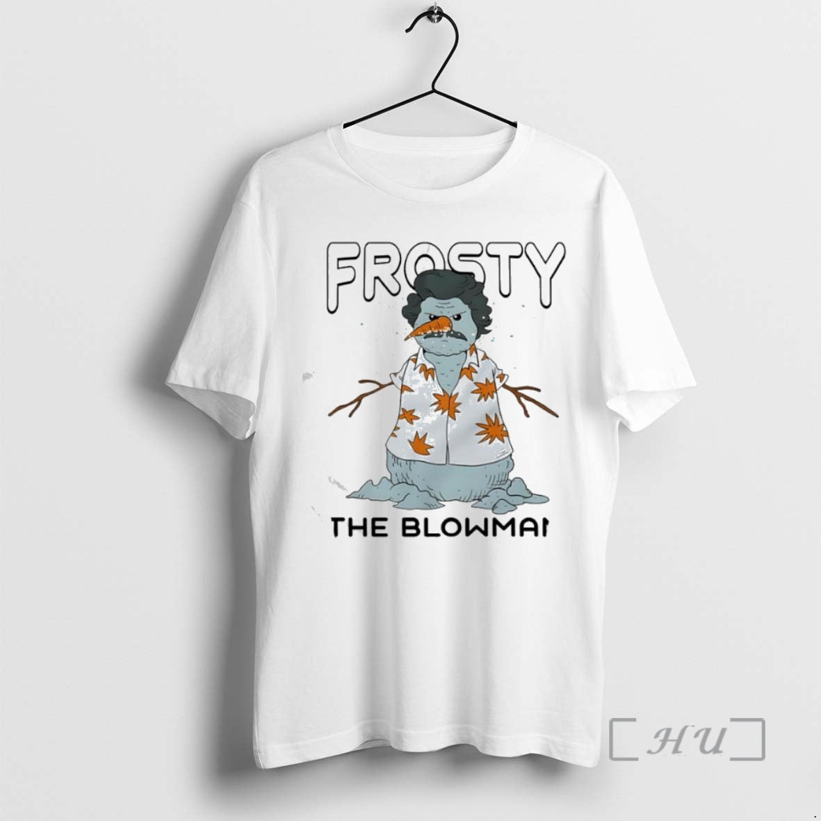 Trending Christmas Frosty The Blowman Snowman Shirt Hoodie Sweatshirt | PurePodTees.com