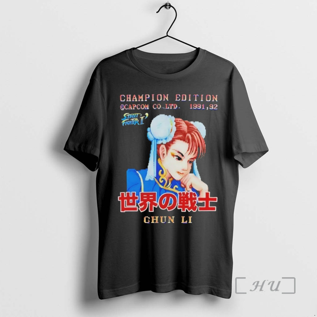 Trending Chun Li Champion Edition 1991 1992 Shirt Hoodie Sweatshirt | PurePodTees.com